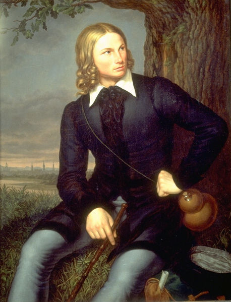 Portre of Hoffmann von Fallersleben