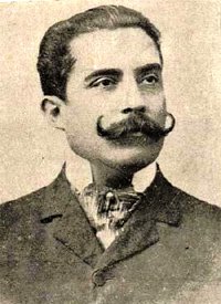 Chocano, José Santos portréja