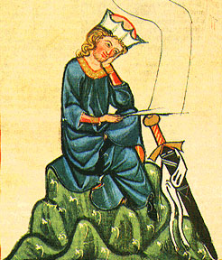 Vogelweide, Walther von der portréja